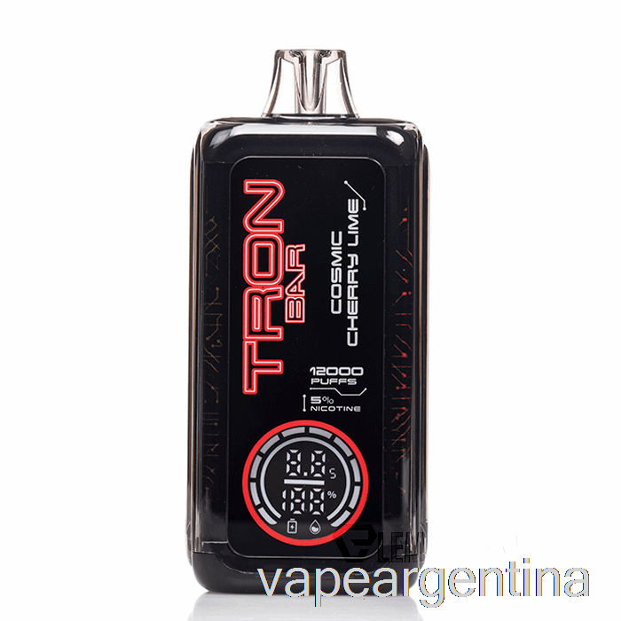 Vape Tron ​​bar 12k Desechable Cósmico Cereza Lima Descartable